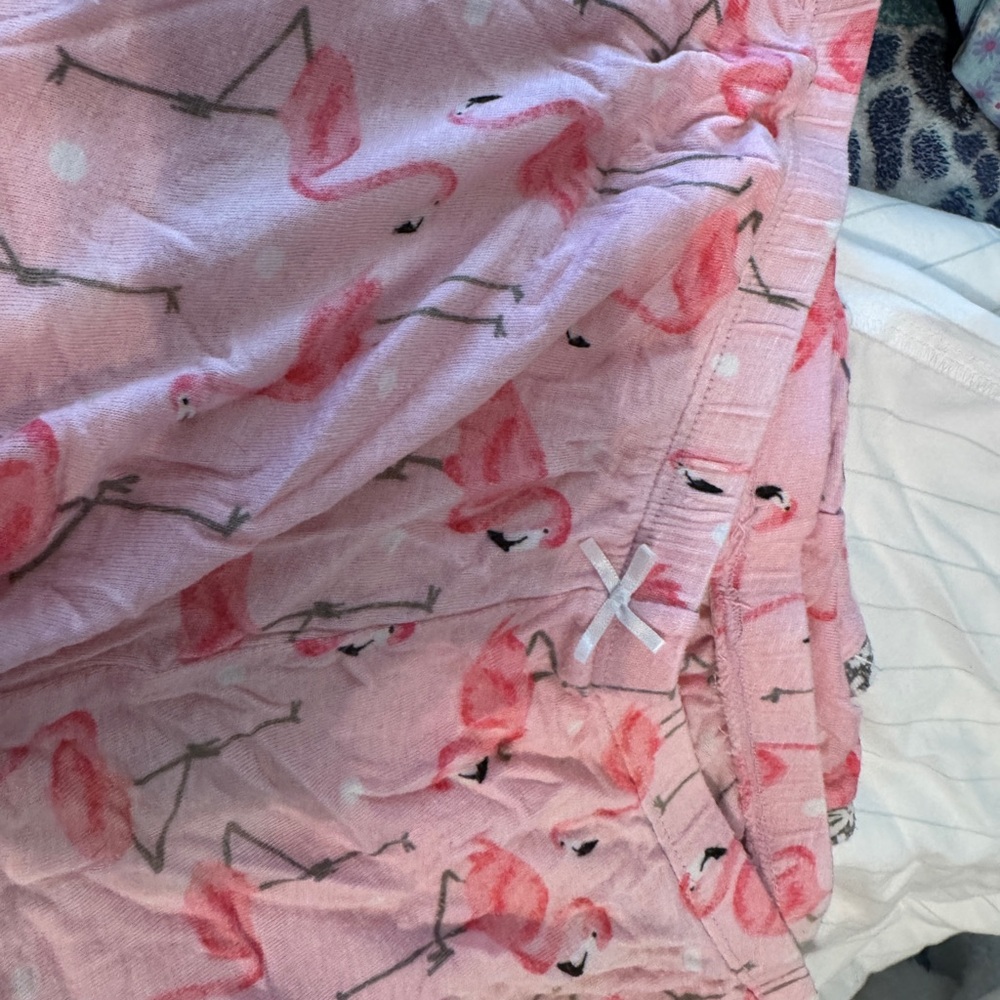 Secret Treasures Pink Flamingo Pajamas - Picture 9 of 16